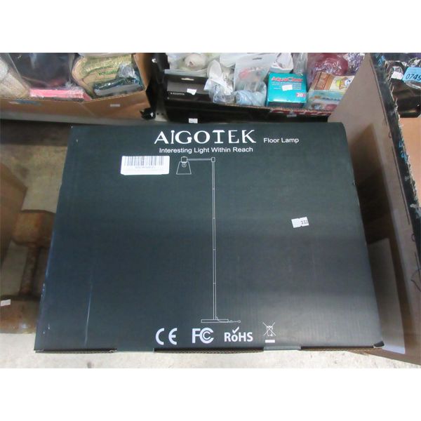 New Aigotek Metal Floor Lamp with Foot Control