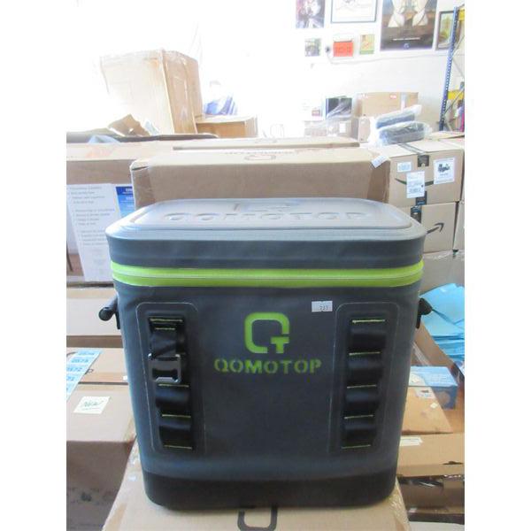 New Qomotop 16 Can Soft Sided Cooler Bag w/ Strap