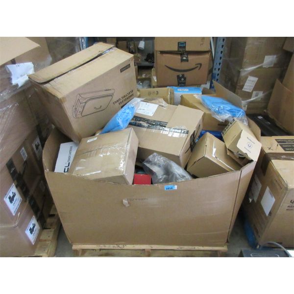 Skid of Assorted Amazon Overstock Goods