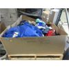 Image 1 : Skid of Overstock Clothing & Soft Household Goods