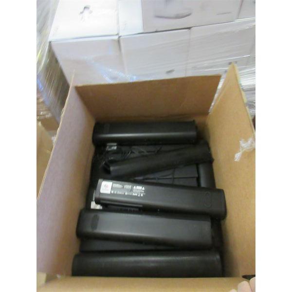 Large Box of Bomaker Soundbars & Subwoofers