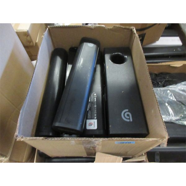 Large Box of Bomaker Soundbars & Subwoofers