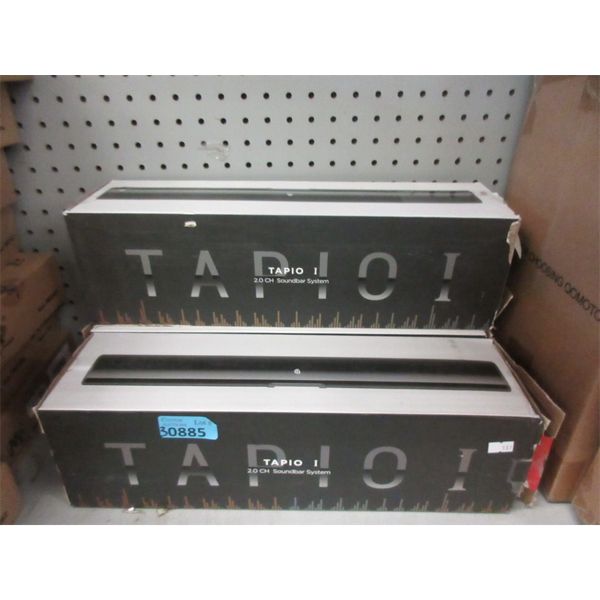 3 Tapio I Soundbar Systems - Open Box 