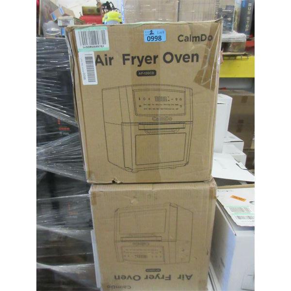 2 CalmDo Air Fryer Ovens - Open Box