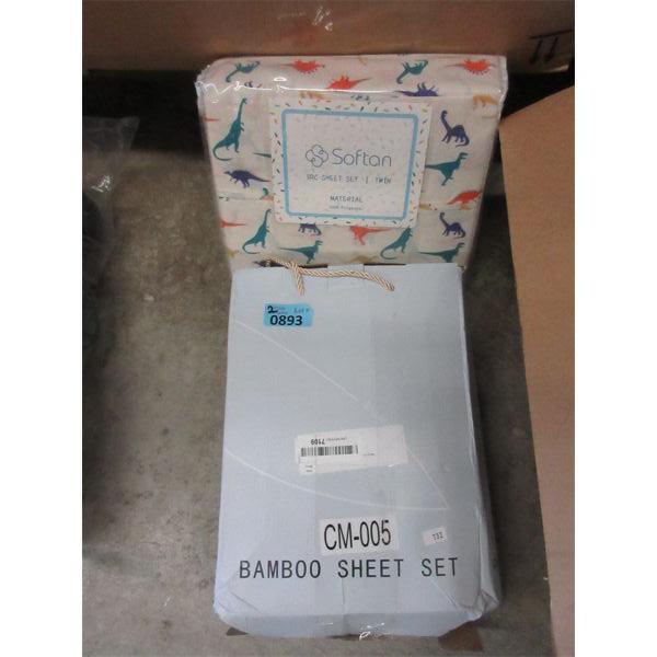 Twin Sheet Set & King Bamboo Sheet Set
