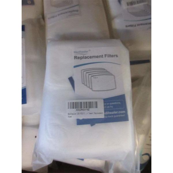 2 Large Cases of Face Mask Replacement Filters