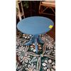 Image 1 : SM. BLUE OVAL TABLE