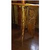 Image 3 : 2 CARVED TOP COLLAPSABLE TABLES