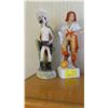 Image 1 : COLLECTABLE PIRATE LIQUOR BOTTLE & A SHERRIF CERAMIC FIGURINE