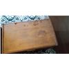 Image 2 : WOODEN BLANKET BOX W/MISC. CONTENTS