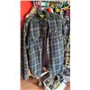 Image 3 : CAMO JACKET, SZ SM & PLAID JACKET, SZ M