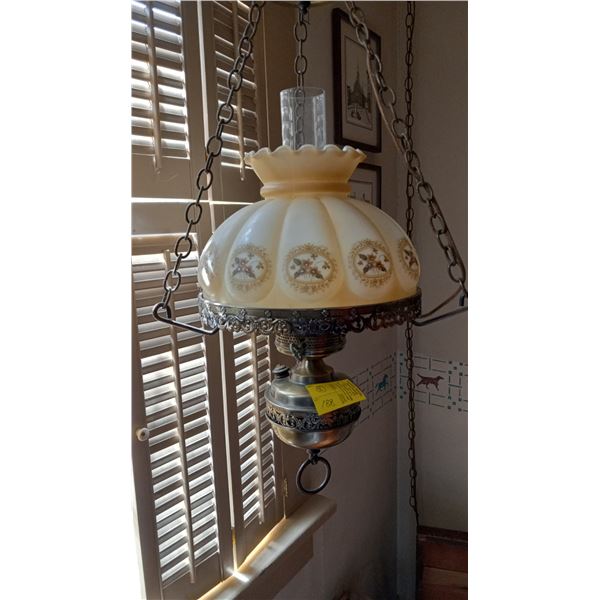 HANGING LAMP & SM. TABLE LAMP