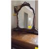 Image 1 : VANITY STAND ALONE MIRROR, WOOD FRAMED