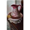 Image 3 : WASHBOWL & JUG & A CERAMIC & WOVEN BASKET