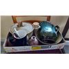 Image 1 : MISC. POTTERY, BLUE MOUNTAIN POTTERY, WATER PITCHER, ETC.