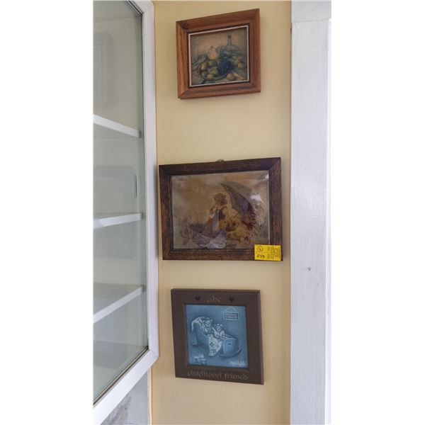 6 FRAMED PICTURES