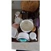 Image 2 : 4 BOXES PLUS MISC. PLASTIC CONTAINERS, MATCHES, BOWLS, PLATES, ETC.