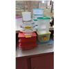 Image 1 : GLASS BAKING & STORAGE DISHES, PLASTIC STORAGE CONTAINERS, ETC.