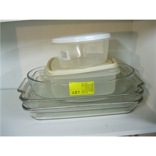 GLASS BAKING DISHES