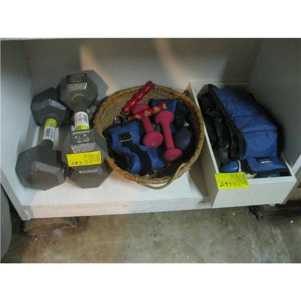 MISC. HAND WEIGHTS, ANKLE WEIGHTS, ETC.