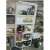 Image 1 : WHITE MELAMINE SHELF UNIT