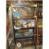 Image 1 : WOOD & METAL SHELF UNIT
