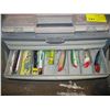 Image 3 : OLD PAL FISHING BOX W/ASST. FISHING LURES, HOOKS, ETC.