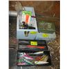 Image 1 : MISC. FISHING TACKLE, SPINNING REEL, 2 EMPTY FIRST AID BOXES, ETC.