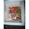 Image 3 : MISC. FISHING TACKLE, SPINNING REEL, 2 EMPTY FIRST AID BOXES, ETC.