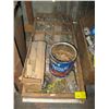 Image 1 : TRAY W/ASST. LAG BOLTS, NAILS, ETC.