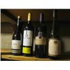 Image 1 : 4 COLLECTABLE WINE BOTTLES W/CONTENTS