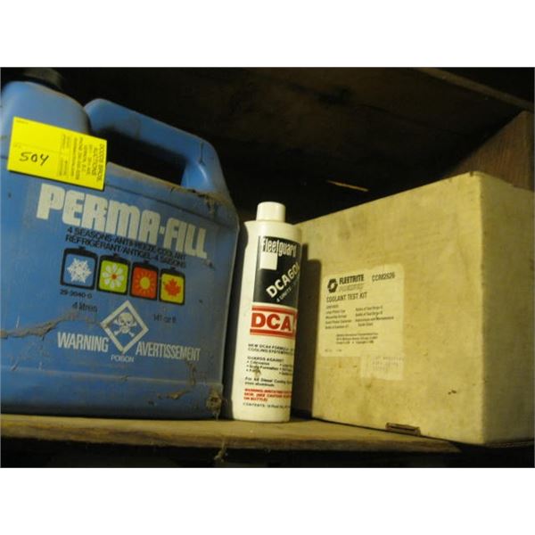 ASST. ANTIFREEZE, WINDSHIELD WASHER FLUID, ETC.