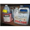 Image 1 : 4 CONTAINERS OF MISC. CLEANER, ALCOHOL FUEL, ANTIFREEZE