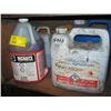 Image 1 : 4 CONTAINERS OF MISC. CLEANER, ALCOHOL FUEL, ANTIFREEZE