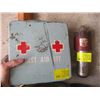 Image 1 : FIRST AID KIT & AN ANTIQUE FIRE EXTINGUISHER