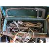 Image 2 : TOOLBOX OF MISC. PLIERS, HACKSAW, CRESCENT WRENCH, ETC.