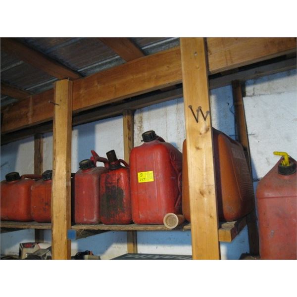 7 GAS FUEL CONTAINERS