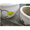 Image 2 : 6 WHITE PLANT POTS