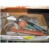 Image 2 : MISC. HAMMER, C CLAMPS & LOT OF SAW BLADES