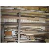 Image 1 : LG. LOT OF ASST. LUMBER ON RACKS