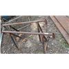 Image 1 : PAIR OF METAL SAW HORSES