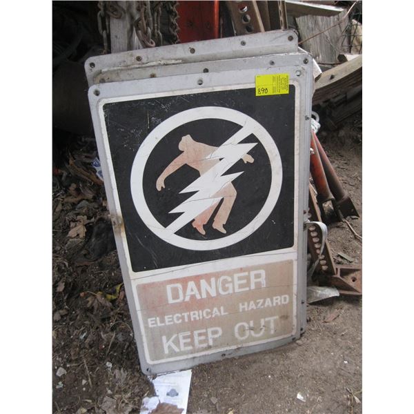 DANGER ELECTRICAL HAZARD SIGNS