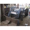 Image 1 : FORDSON DEXTA TRACTOR W/ALLIED FRONT END LOADER, GOOD RUNNING ORDER