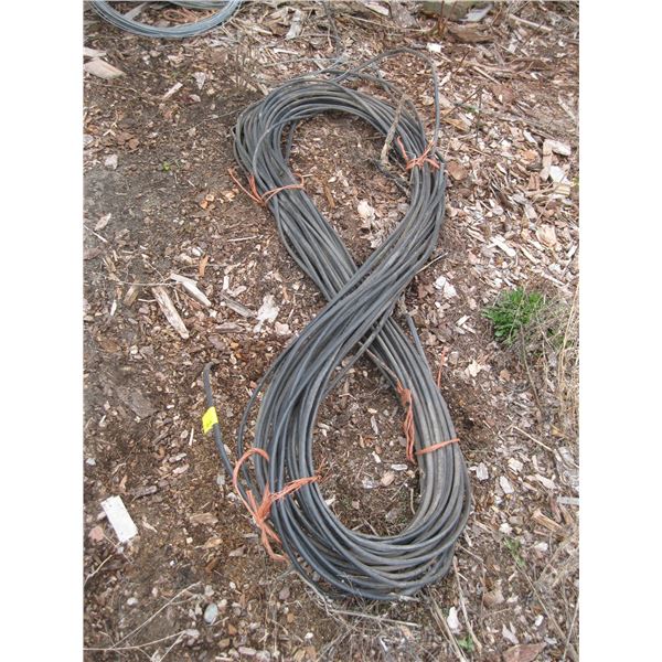 LG. COIL OF BLACK ELECTRICAL WIRE