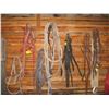 Image 1 : LG. LOT OF ASST. TACK: REINS & BRIDLES, LEAD SHANKS, HALTERS, ETC.