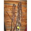 Image 2 : LG. LOT OF ASST. TACK: REINS & BRIDLES, LEAD SHANKS, HALTERS, ETC.