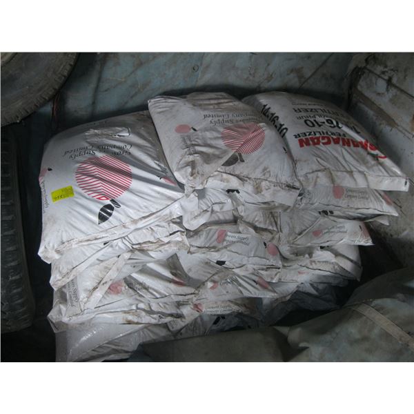 LG. LOT OF FERTILIZER - 13.16.10 & 14.16.10