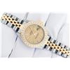 Image 2 : Rolex Ladies 2 Tone Quickset Champagne Index And Diamond Datejust Watch