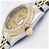 Image 4 : Rolex Ladies 2 Tone Quickset Champagne Index And Diamond Datejust Watch