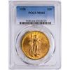 Image 1 : 1928 $20 St. Gaudens Double Eagle Gold Coin PCGS MS64